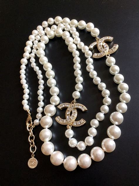 buy coco chanel necklace|real chanel necklace.